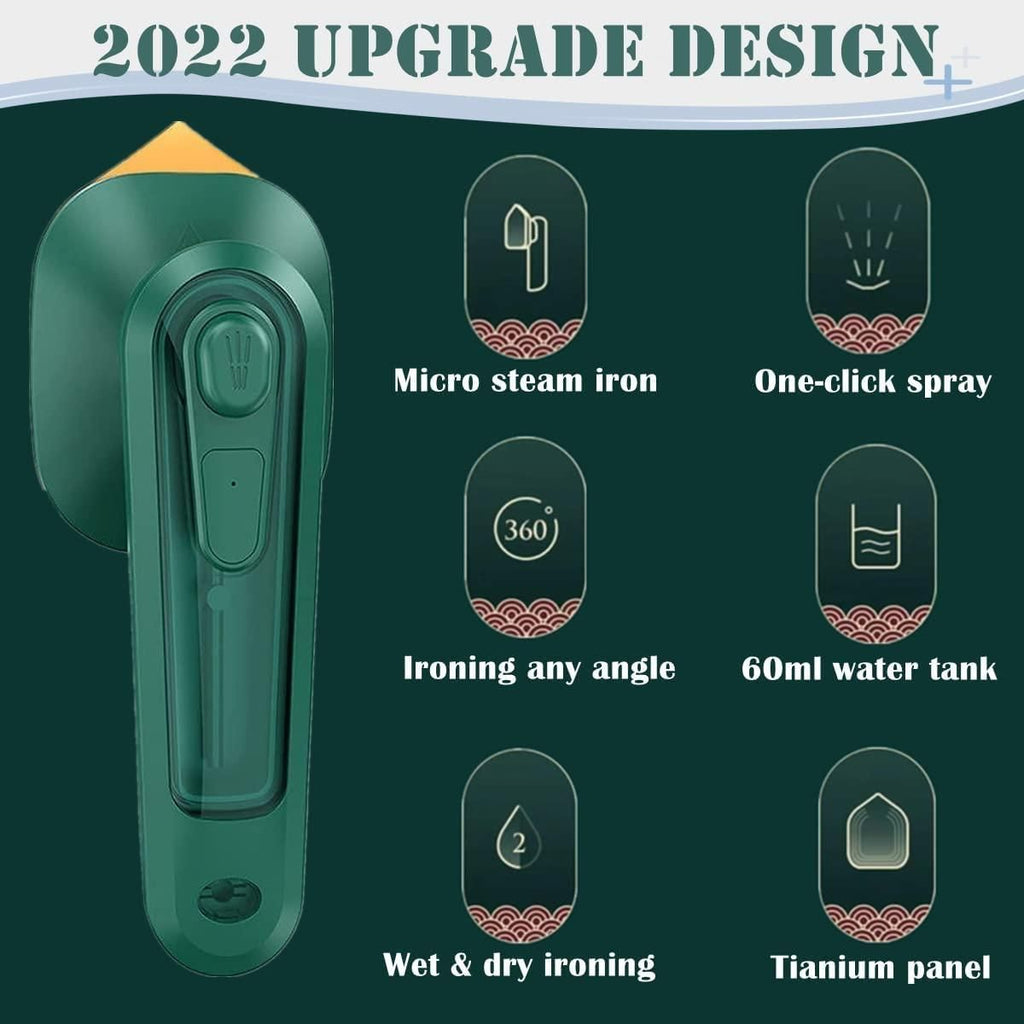 Handheld Steam Iron – Compact & Powerful Garment Steamer