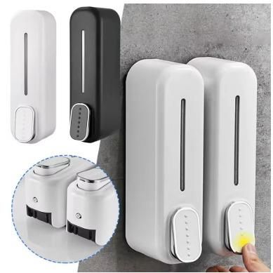 Wall-Mounted Dual Soap Dispenser