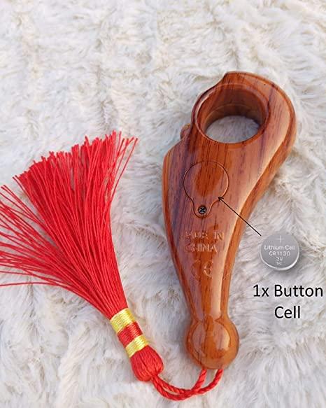 Digital Tally Counter – Elegant Wooden Look