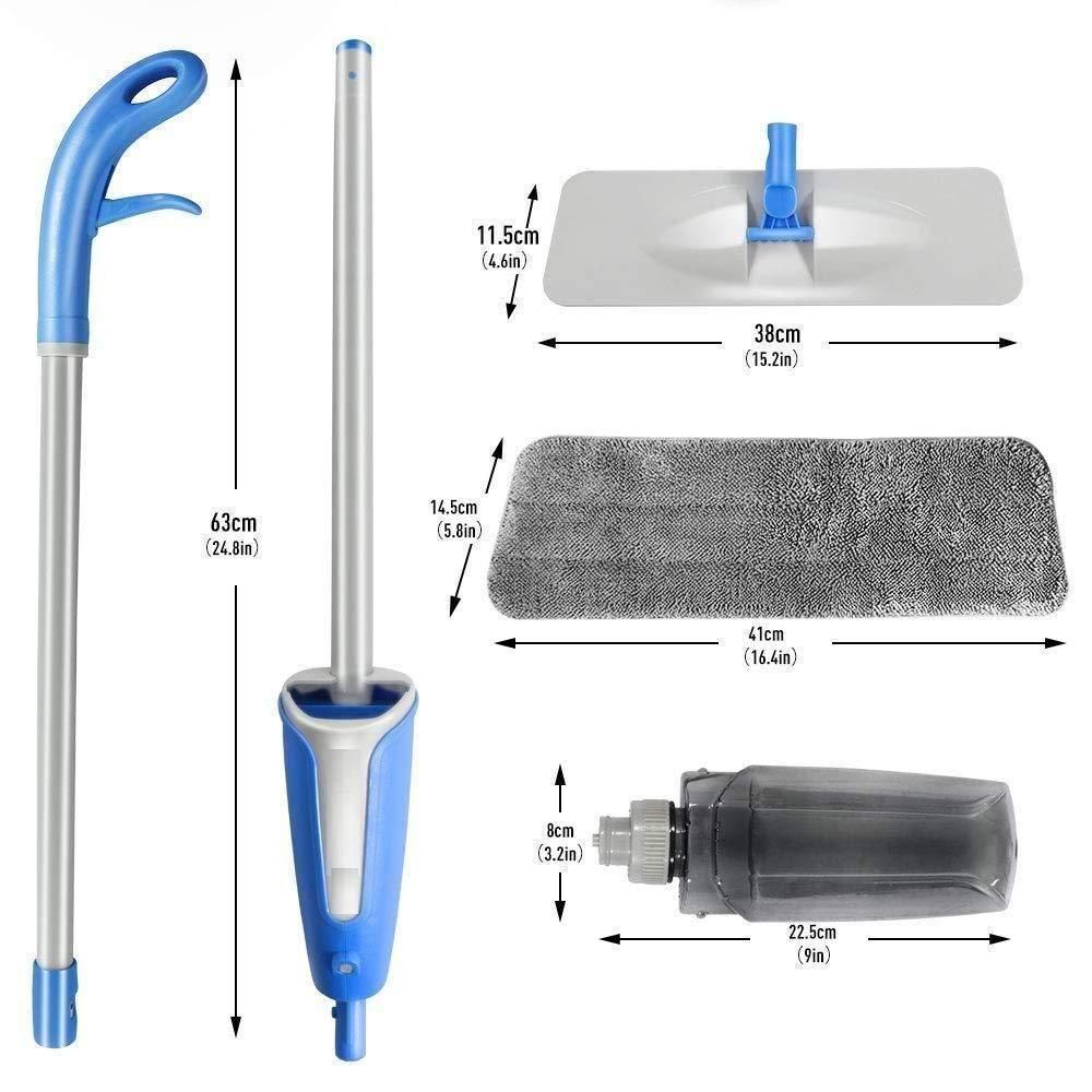 360° Spray Mop with Refillable Bottle