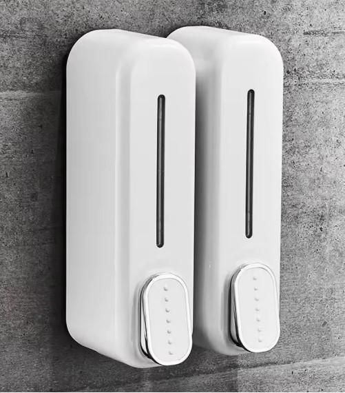 Wall-Mounted Dual Soap Dispenser