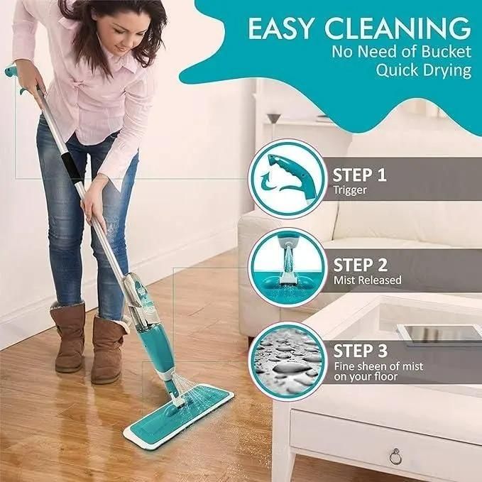 360° Rotating Spray Mop – For Effortless & Efficient Cleaning