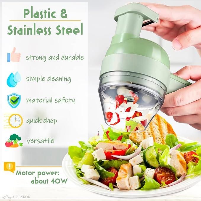 Electric Mini Food Processor