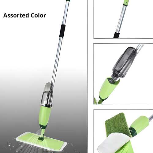 360° Spray Mop with Refillable Bottle