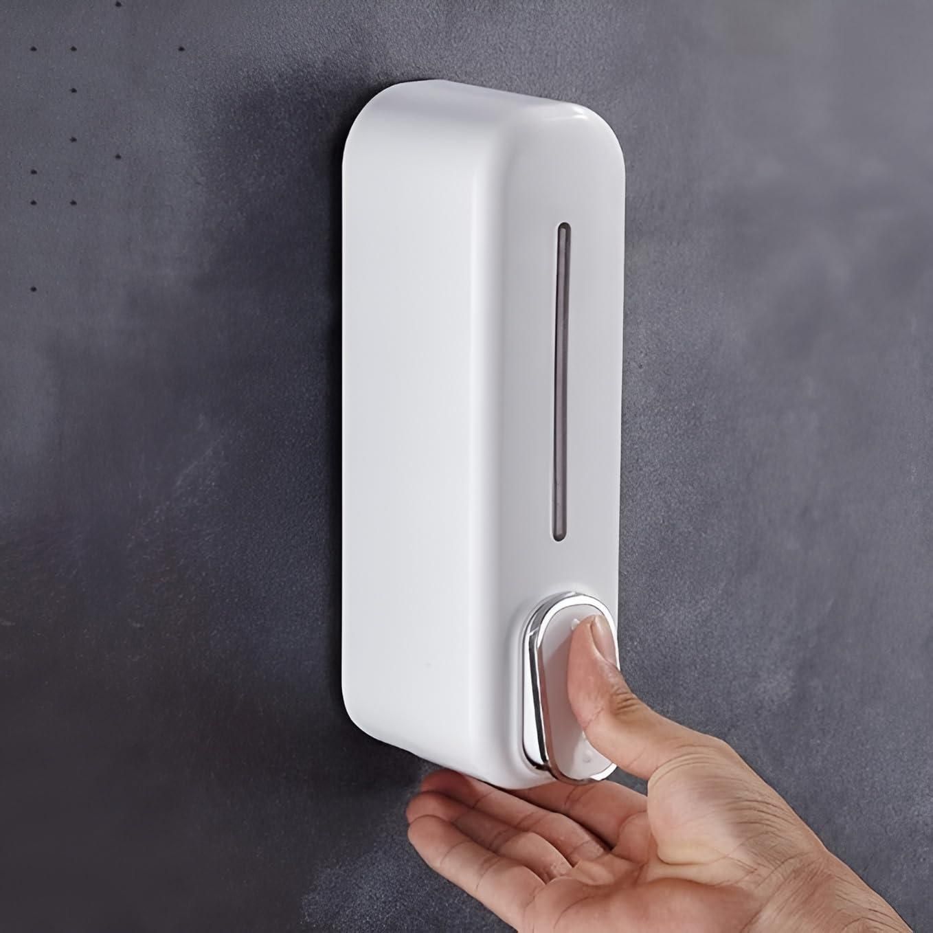 Wall-Mounted Dual Soap Dispenser