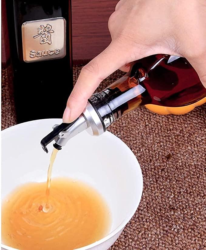 Elegant Glass Oil & Sauce Dispenser Bottle 1000ml