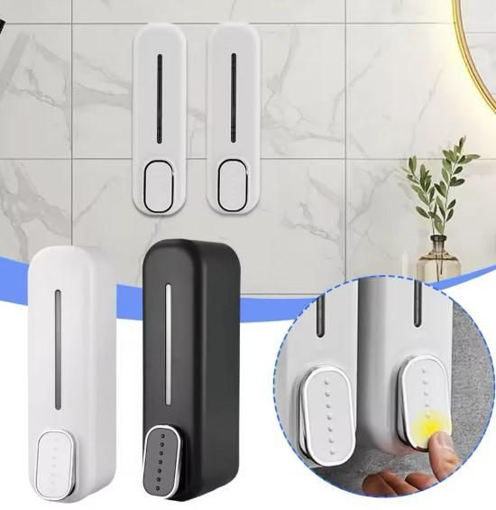 Wall-Mounted Dual Soap Dispenser