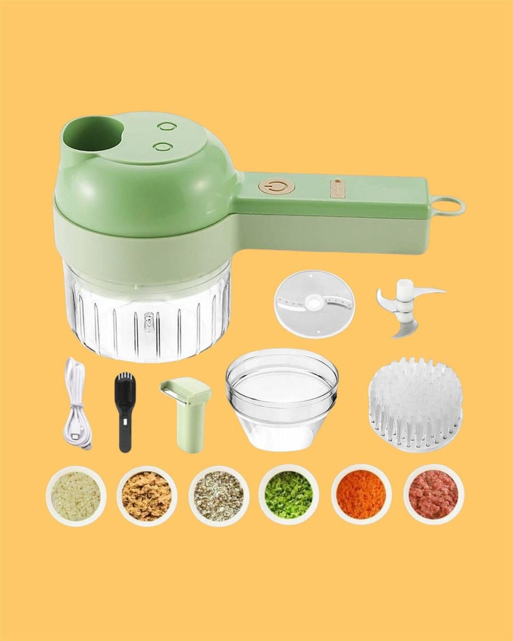 Electric Mini Food Processor