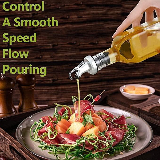 Elegant Glass Oil & Sauce Dispenser Bottle 1000ml