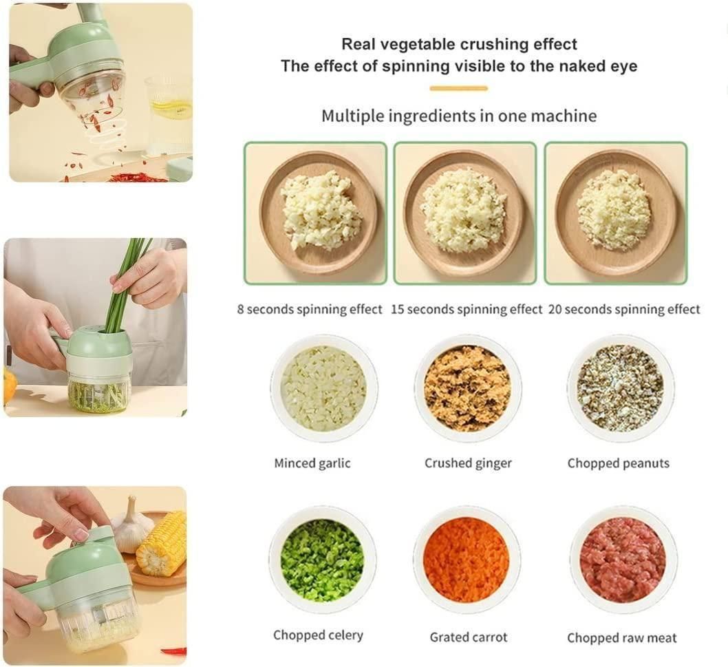 Electric Mini Food Processor
