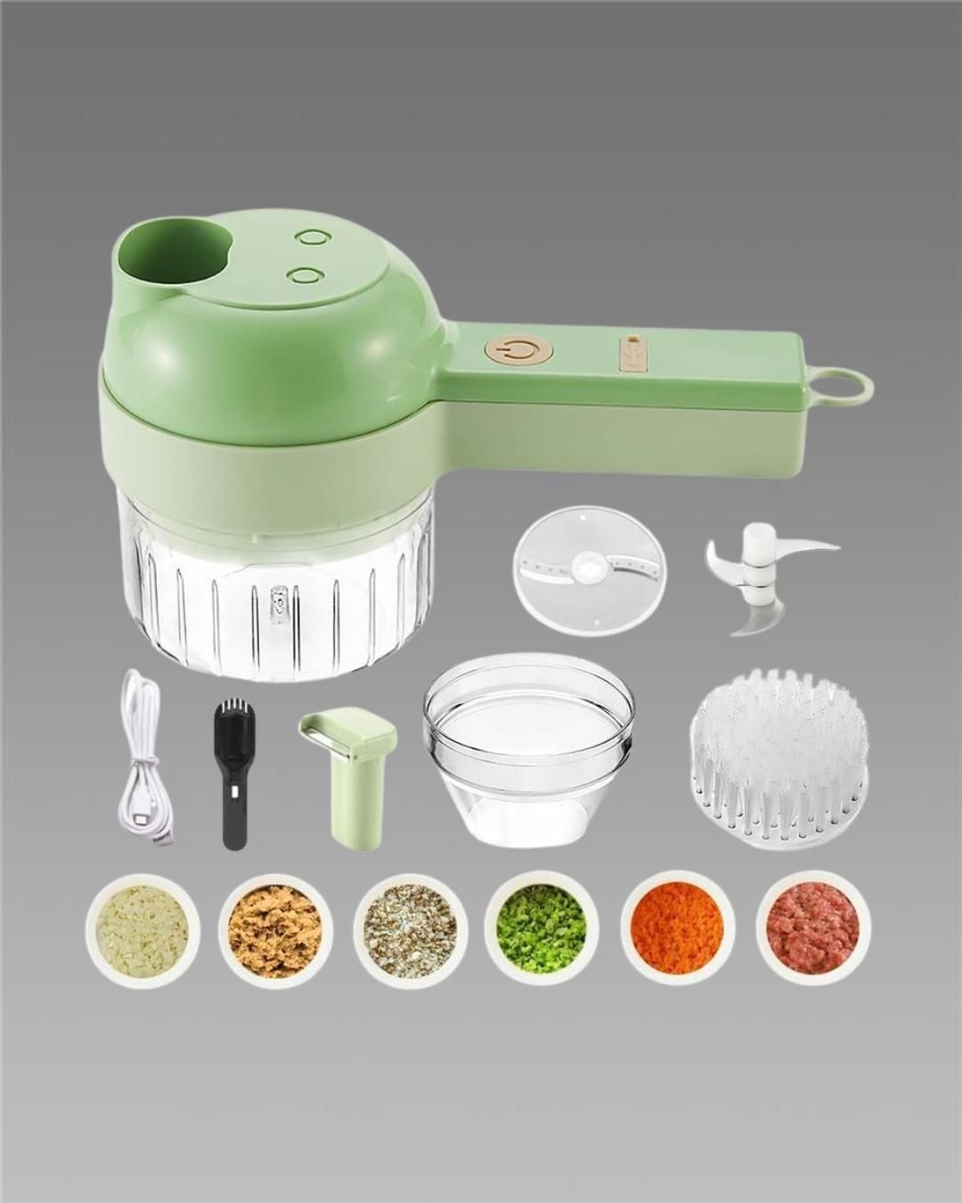 Electric Mini Food Processor