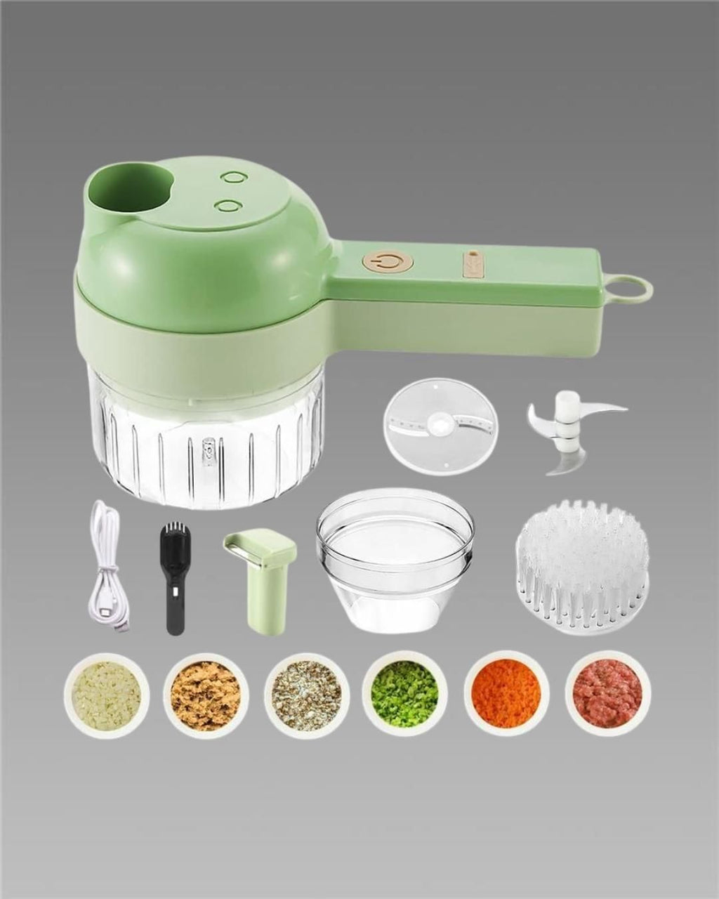 Electric Mini Food Processor