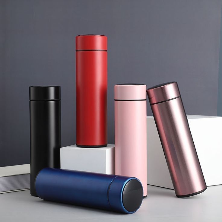 Smart LED Temperature Display Thermos Bottle 750ml